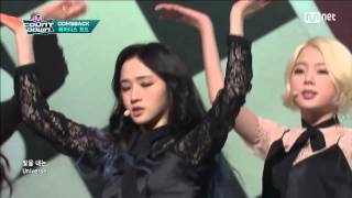 LADIES CODE「Galaxy」（2016年2月25日放送「M COUNTDOWN」）