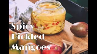 How to make | Spicy Pickled mangoes
