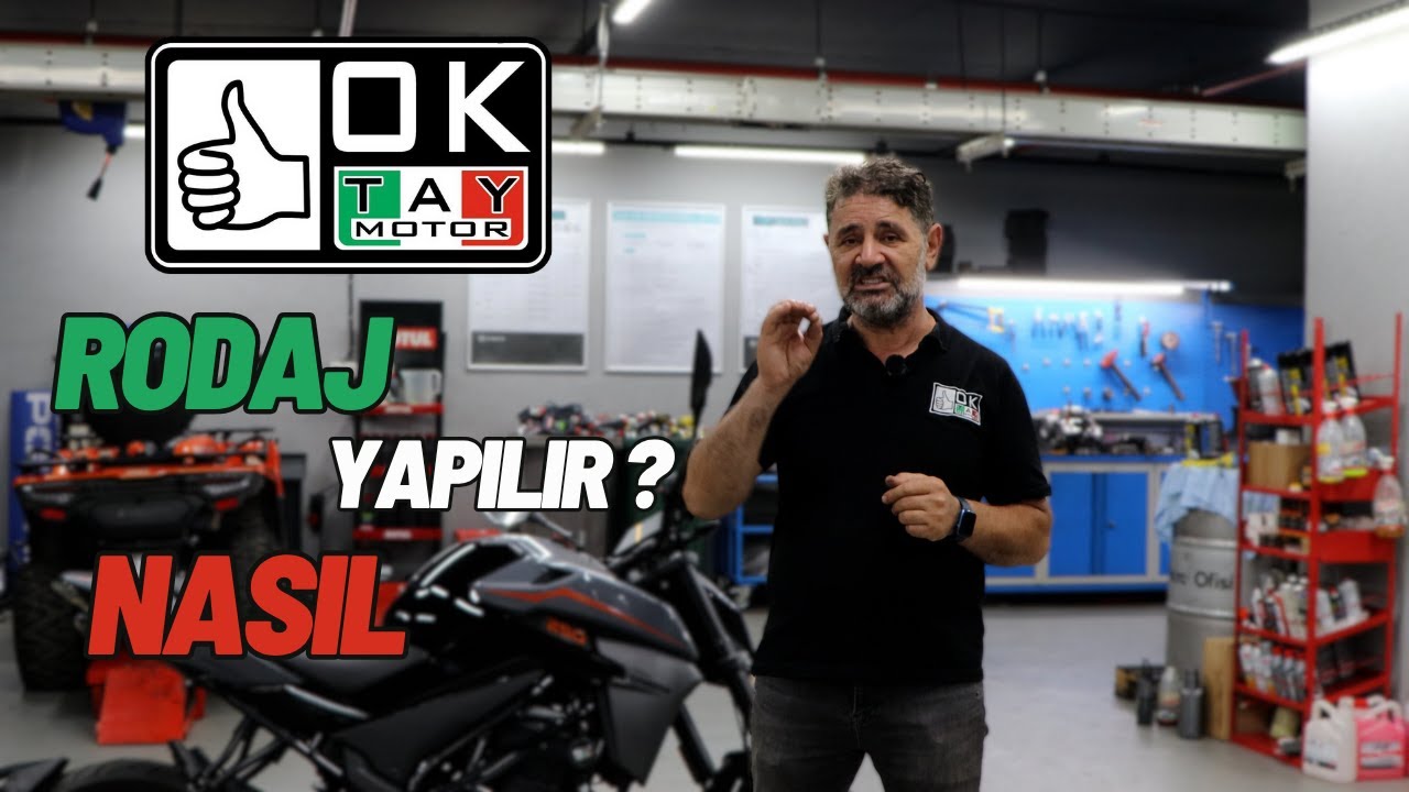 Motosiklet'te Rodaj Nasıl Yapılır ? | Tüm deyatları ile