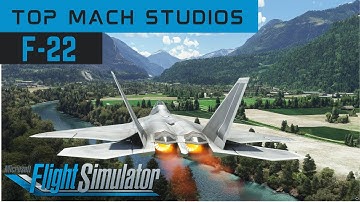 The Thrust Vectoring F-22 RAPTOR in Microsoft Flight Simulator...