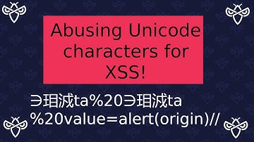 Abusing unicode characters to PWN Intigriti XSS challenge