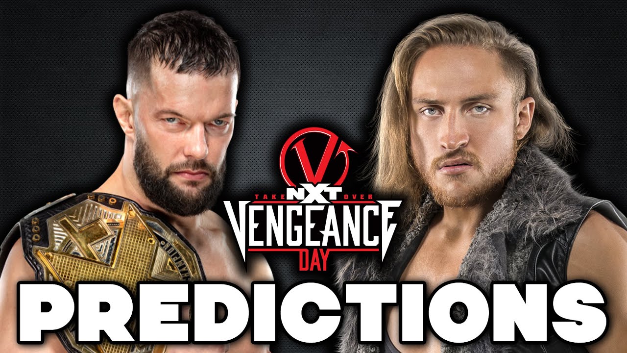 WWE NXT TakeOver Vengeance Day Predictions YouTube