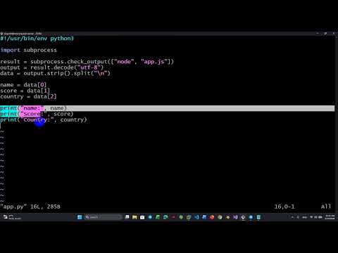 lab11. Shell Script: Run Shell Script between PHP, Python, NodeJs, C# and Bash Script