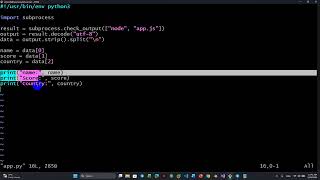 lab11. Shell Script: Run Shell Script between PHP, Python, NodeJs, C# and Bash Script