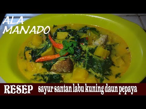 resep-sayur-santan-labu-kuning-daun-pepaya-ala-manado