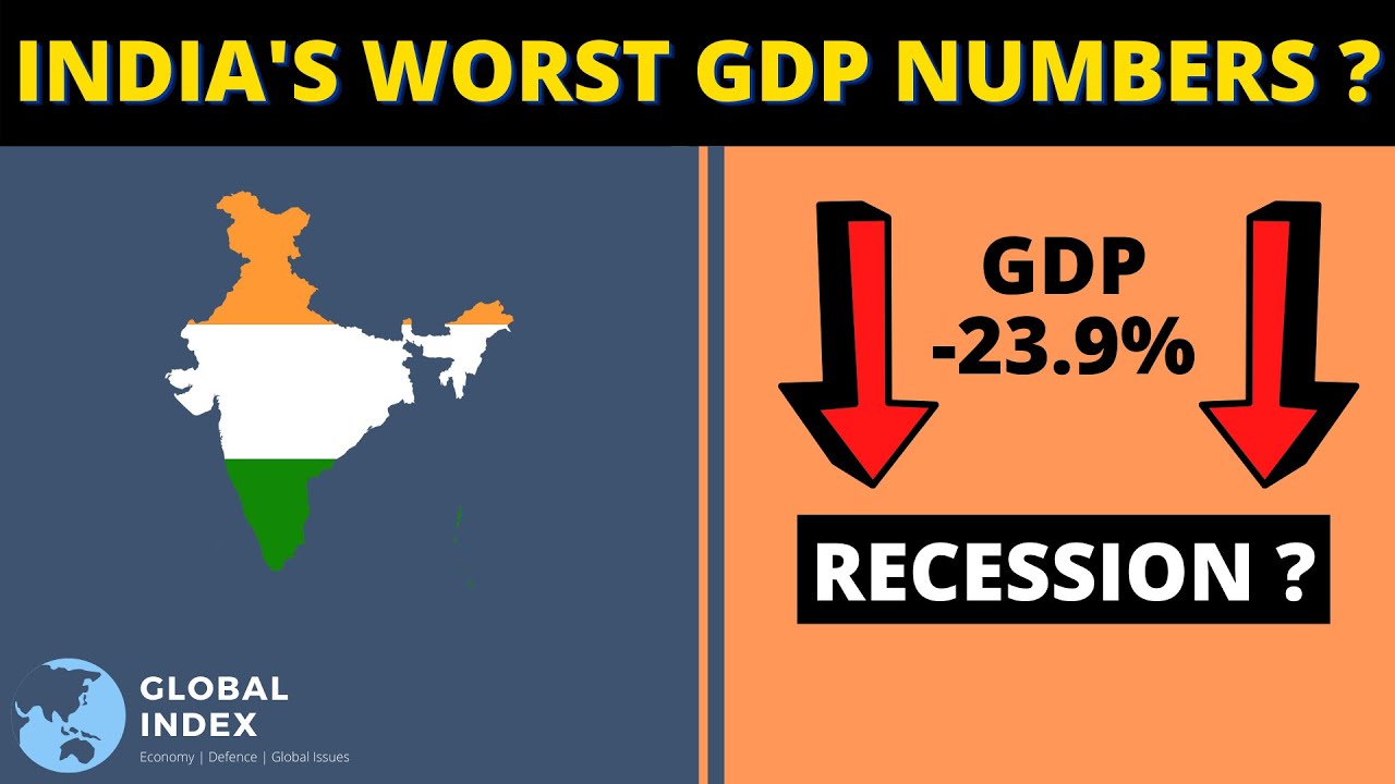 India's Worst GDP Crash | Recession ?