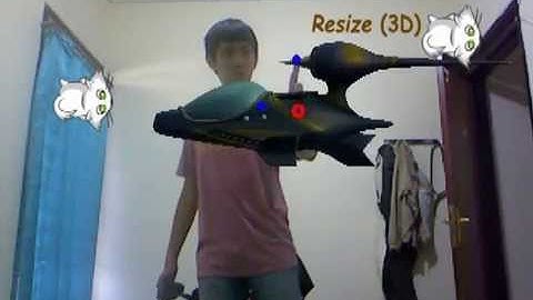 Hand Gesture-Based Interaction Against Virtual Objects Using Depth Camera