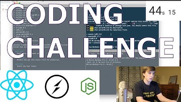 Coding Challenge | Real Time Chat App | React & Socket IO