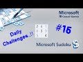 Daily Challenges Microsoft Sudoku Gameplay 15 Classic 