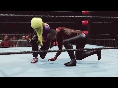 WWE 2K20 Nina Williams Vs Jennifer Mui 