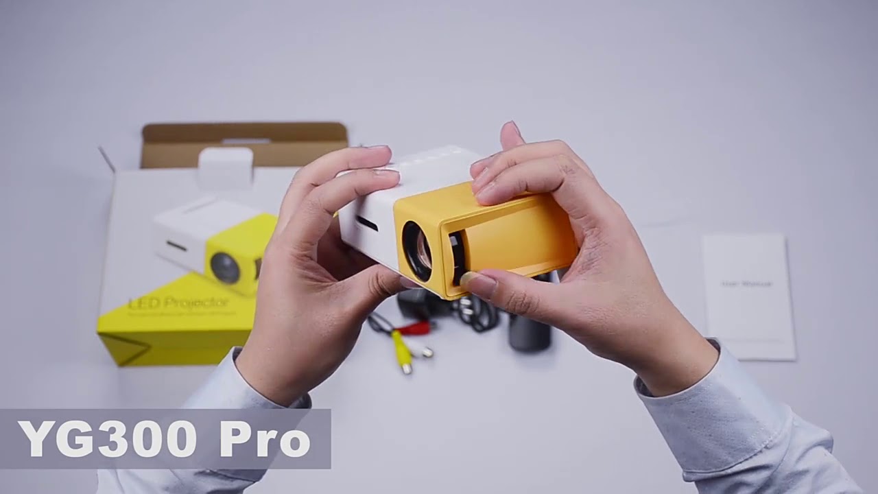 YG300 Pro mini projector （OEM ODM can be customized）