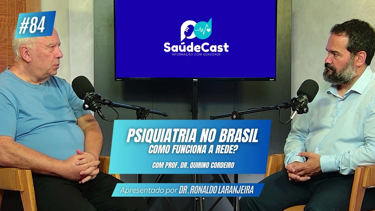 Como Funciona a Rede de Cuidados em Psiquiatria? | SaúdeCast #84