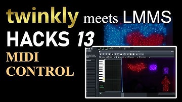 LED Lights Control with MIDI - Twinkly light Hacks 13