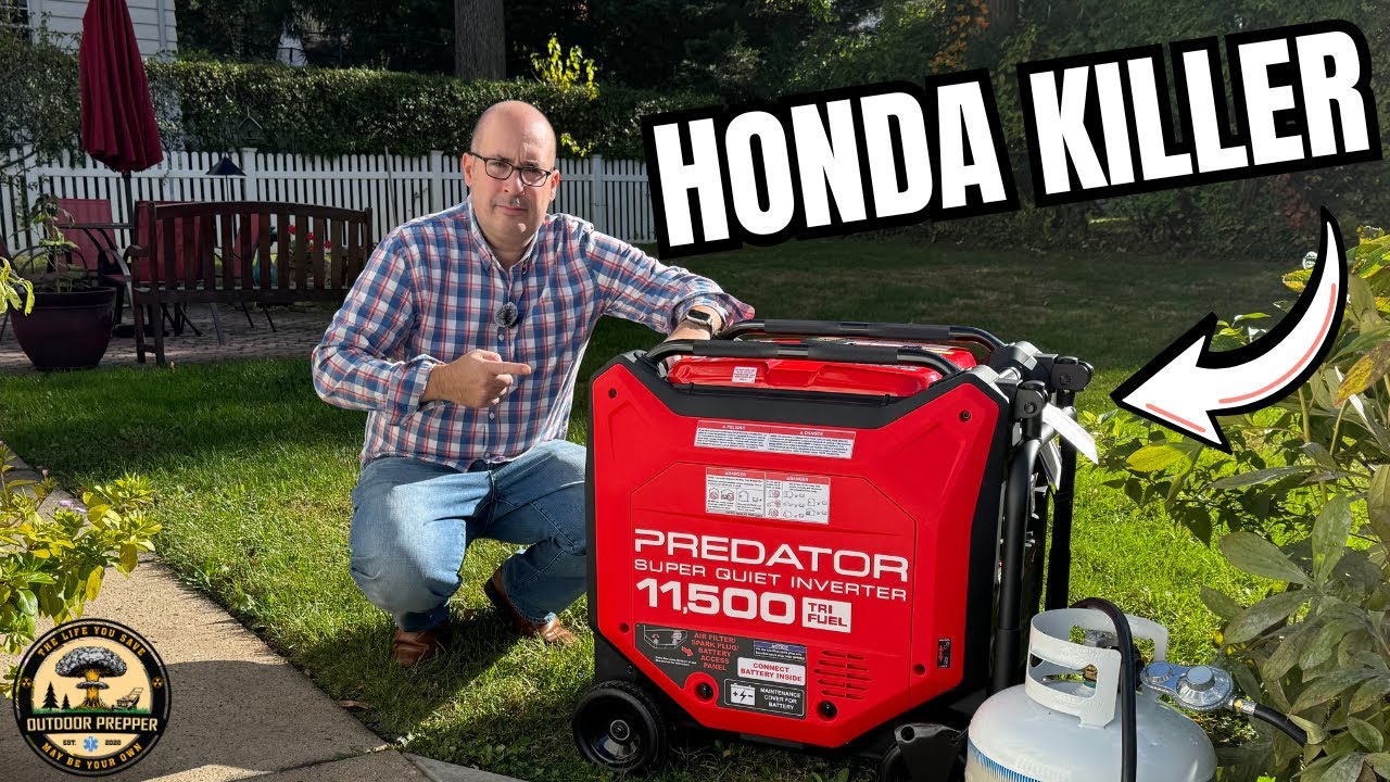 Генератор Predator 11500 Вт от Harbor Freight уже здесь… И он меняет правила игры