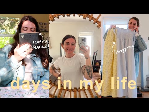 a few days in my life! | *shopping, work, and finishing fearless*