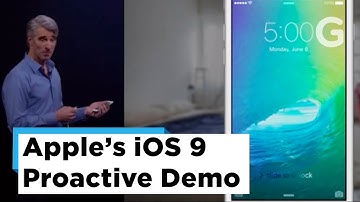 Apple iOS 9 Proactive Intelligence Demo at WWDC 2015