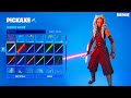 Ahsoka Tano tests every Star Wars Lightsabers as Pickaxes in Fortnite シ
