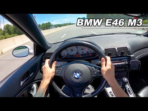 BMW E46 M3 Manual - The 8,000 RPM German Icon You Need To Drive (POV Binaural Audio)