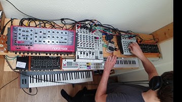 Live Jam Dawless Korg Volca Sample DSI Prophet 12 Crave  Tanzbär Beatstep Pro Keystep