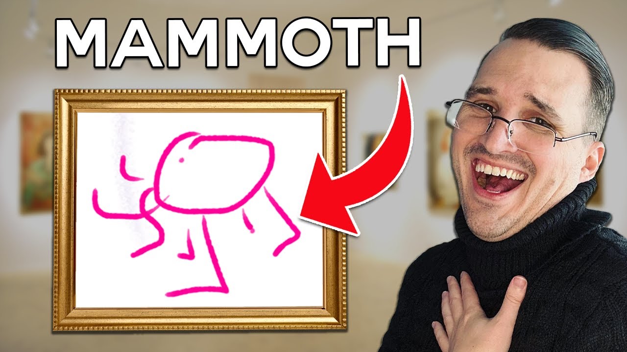 We Challenged Them To Draw A Mammoth. This Is How It Went...