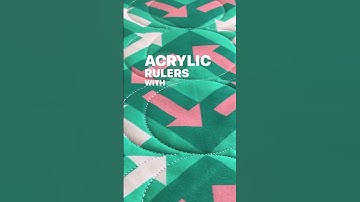 Ruler Quilting Clam Shell