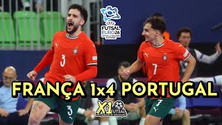 UEFA Futsal Euro 2026 | Gols | França 1x4 Portugal | Semifinal