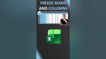 Excel Shorts - How to Freeze Rows and Columns | Multiple Methods