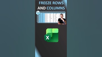 Excel Shorts - How to Freeze Rows and Columns | Multiple Methods