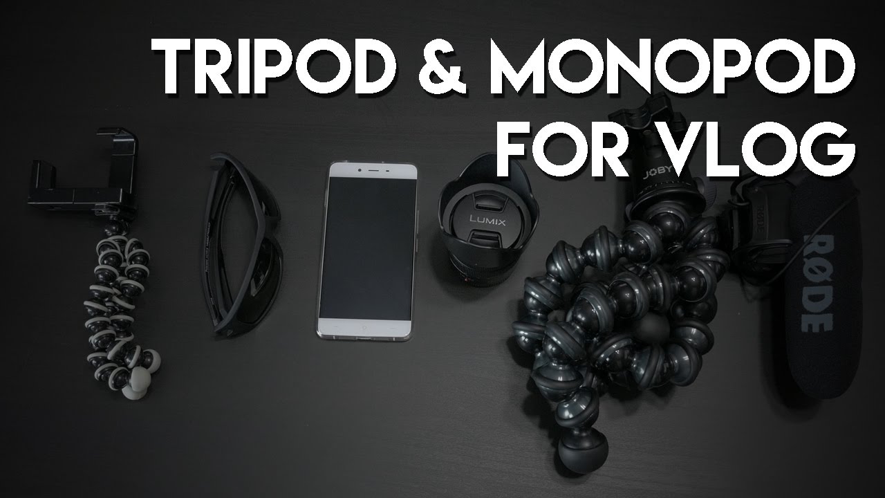 Tripod & Monopod Untuk Vlog YouTube