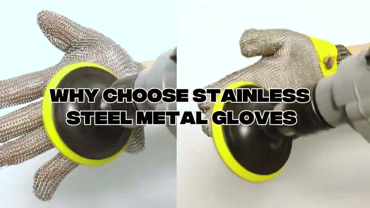 Product Show | SlicePro Cut Resistant Gloves, ANSI A9, Stainless Steel Chainmail, PM5201