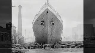Titanic dry dock and slipway at Harland and Wolff then and now