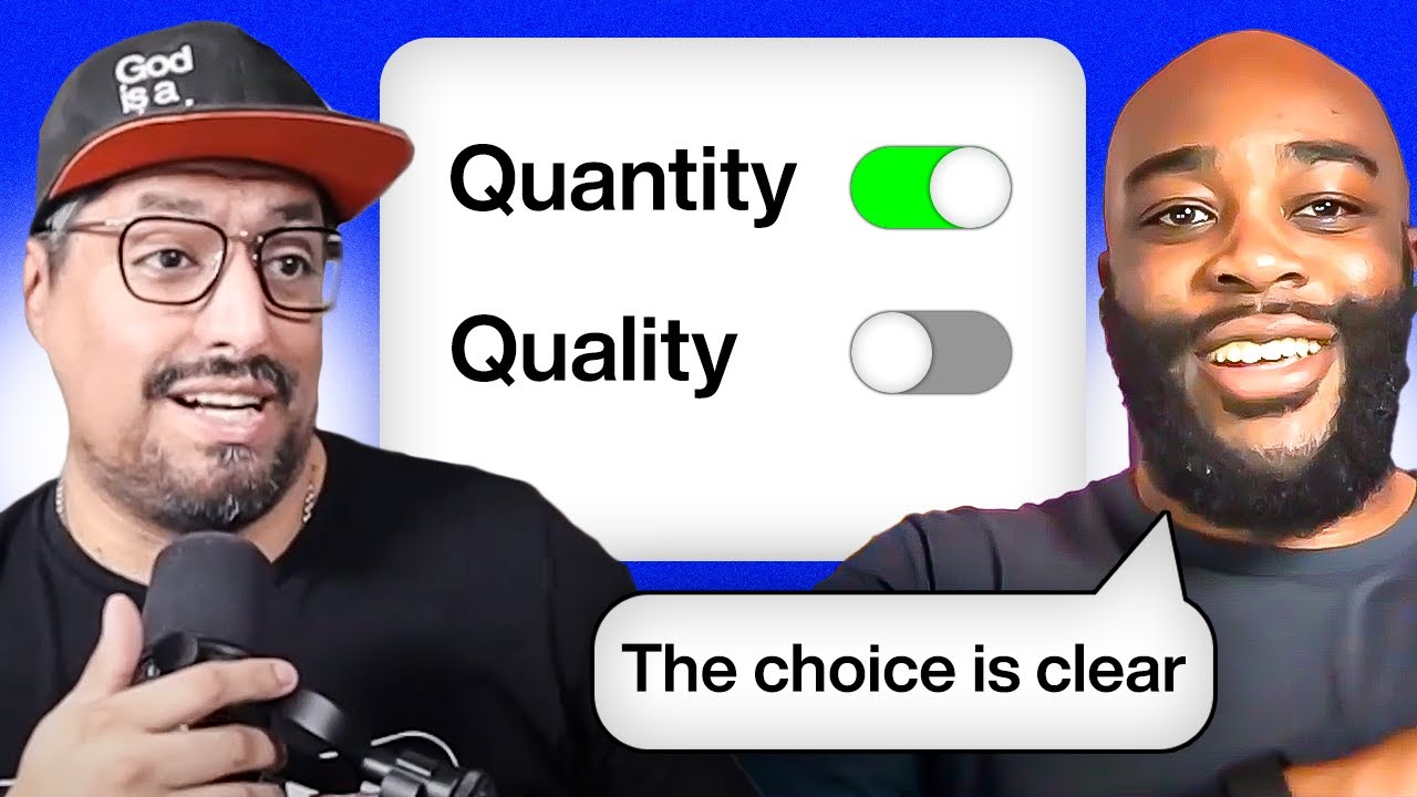 Should Creators Focus on Quality or Quantity? ft. Marcelo Russo vs. David Elikwu