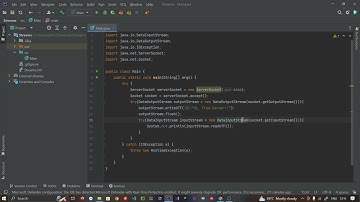 Simple TCP Server and Client Socket programming in Java