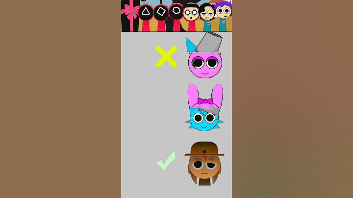 Test IQ Challenge! Correct Incredibox Spunki Face #sprunki #incredibox