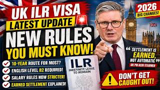 👉 UK ILR Visa Latest Update 🚨 New Rules You Must Know (2026)