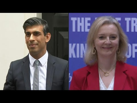 Rishi Sunak e Liz Truss vão se enfrentar para substituir Johnson no Reino Unido | AFP