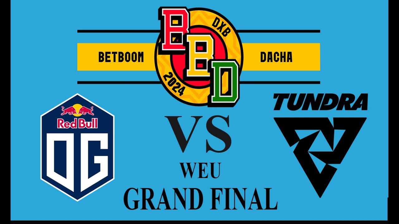 OG vs TUNDRA - GRAND FINAL - WEU QUALIFIERS BB DACHA DUBAI 2024 Dota 2 Highlights