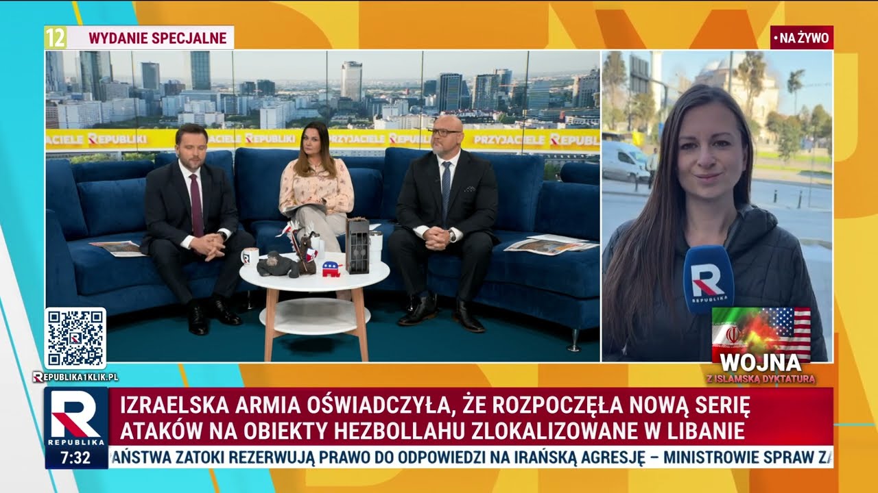 TRZECI DZIEŃ WOJNY: Izrael i USA miażdżą dowództwo Iranu. Co dalej? | Przyjaciele Republiki