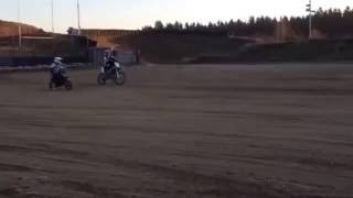 BBR Motorsports KLX 110 vs KAWASAKI KXF 250