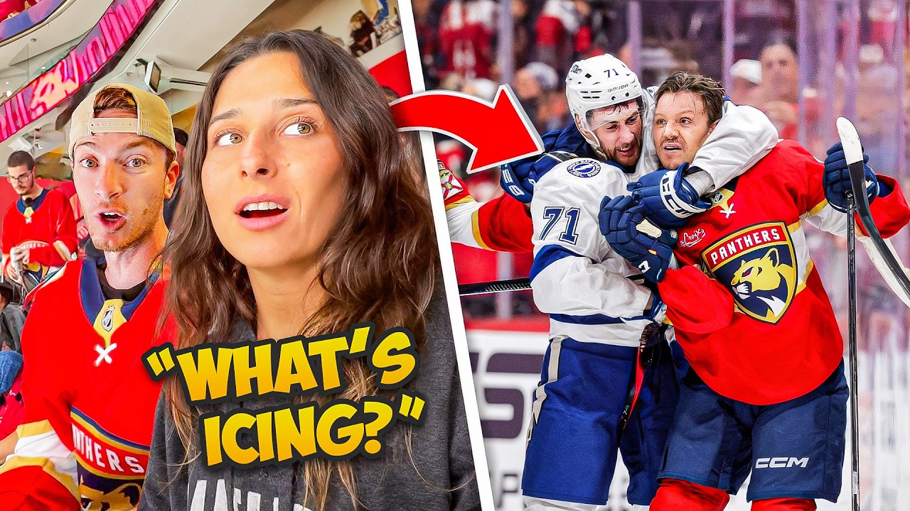 I Took My Wife to Her 1st Hockey Game (Florida Panthers)