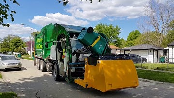 Waste Management: CNG Autocar ACX Xpeditor/ McNeilus Atlantic FL w/ Curotto Can