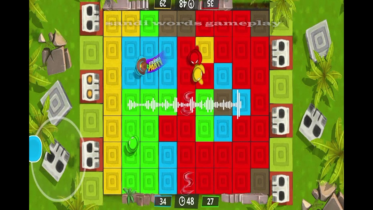 История игры Stickman Party, часть 22, 17012026, автор Sandi Words, геймплей 