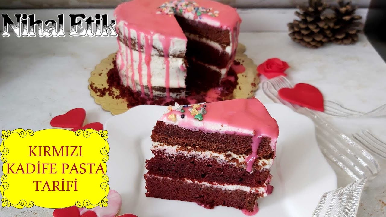 2 KİŞİLİK KIRMIZI KADİFE PASTA TARİFİ (Velvet Pasta Tarifi)