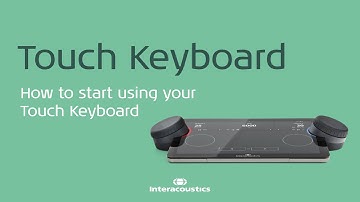 Touch Keyboard: How to set it up and start using it