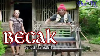 Becak Lagu Madura Vocal  Uus Ktl