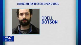 Corning Man Arrested on multiple Child Pornography Charges