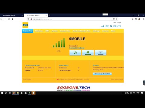 How to unlock MTN E5770s 320 WiFi Router