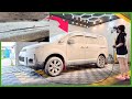 17年放置の汚れと黄ばみを洗浄。デリカをケミカルの力だけで徹底的に洗車してみた。