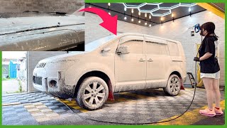 Abandoned for 17 Years! Deep Cleaning Delica with Pure Chemical