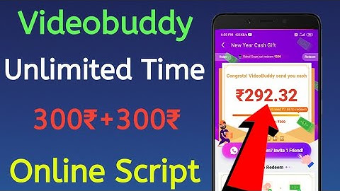 Videobuddy Online Script || Videobuddy Unlimited Trick || Videobuddy Refer Hack Trick